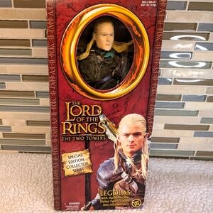 Toybiz Lord of the Rings The Two Towers 1/6 12 Inch LEGOLAS  Figure-New in box